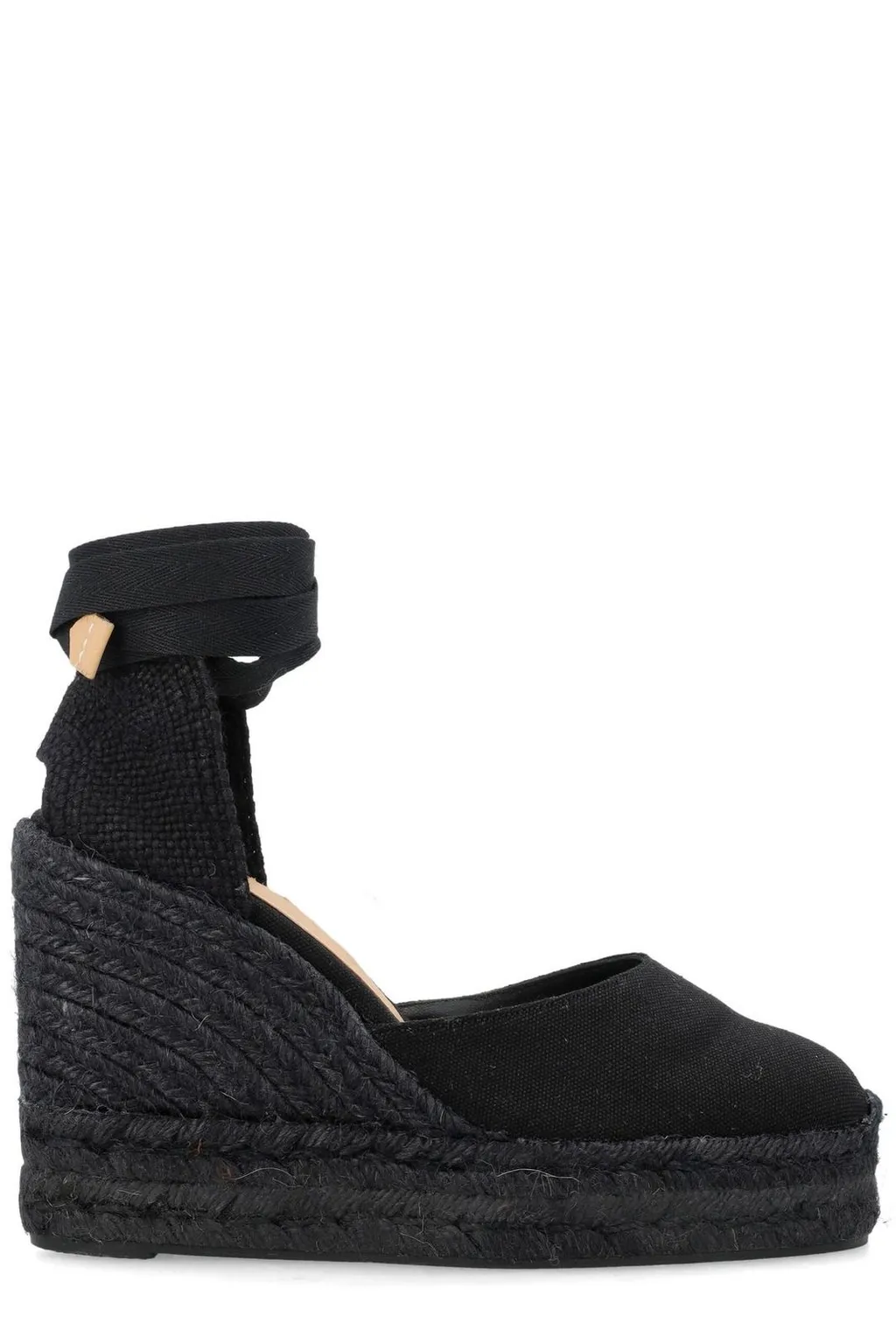 Carina Wedge Ankle-Strap Espadrilles