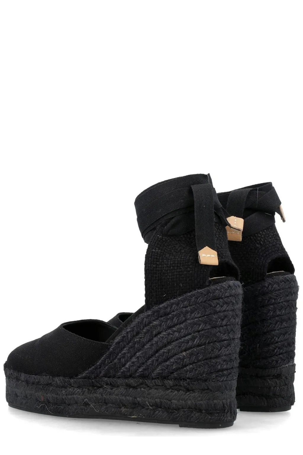 Carina Wedge Ankle-Strap Espadrilles