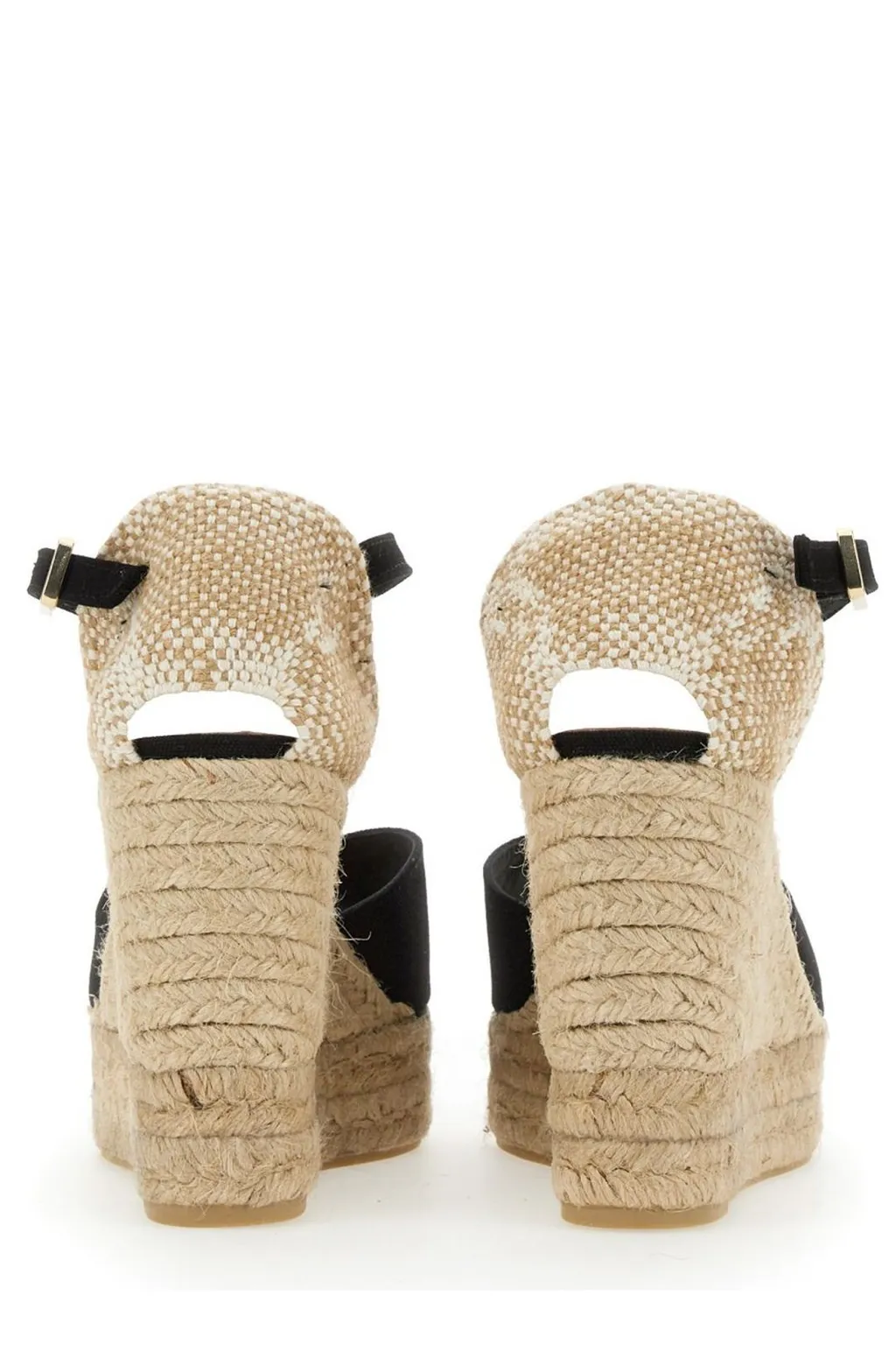 Bianca Peep-Toe Wedge Sandals