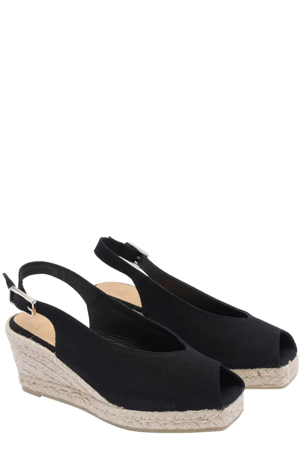 Dosalia Peep-Toe Espadrilles