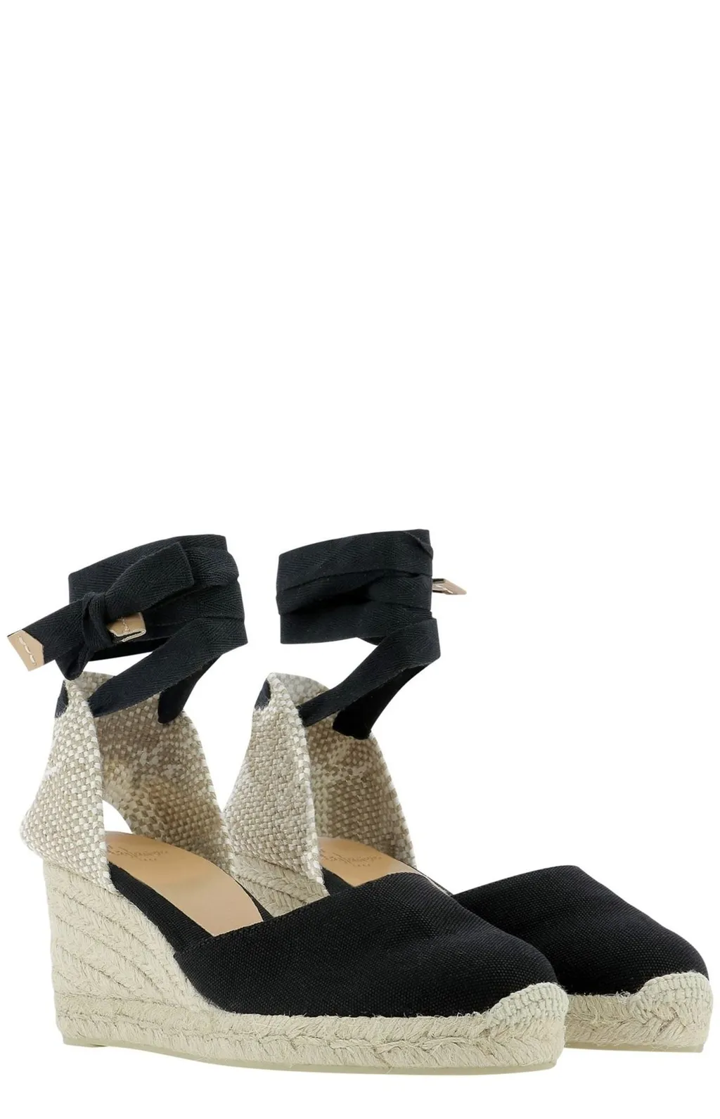 Carina Lace-Up Wedge Pumps