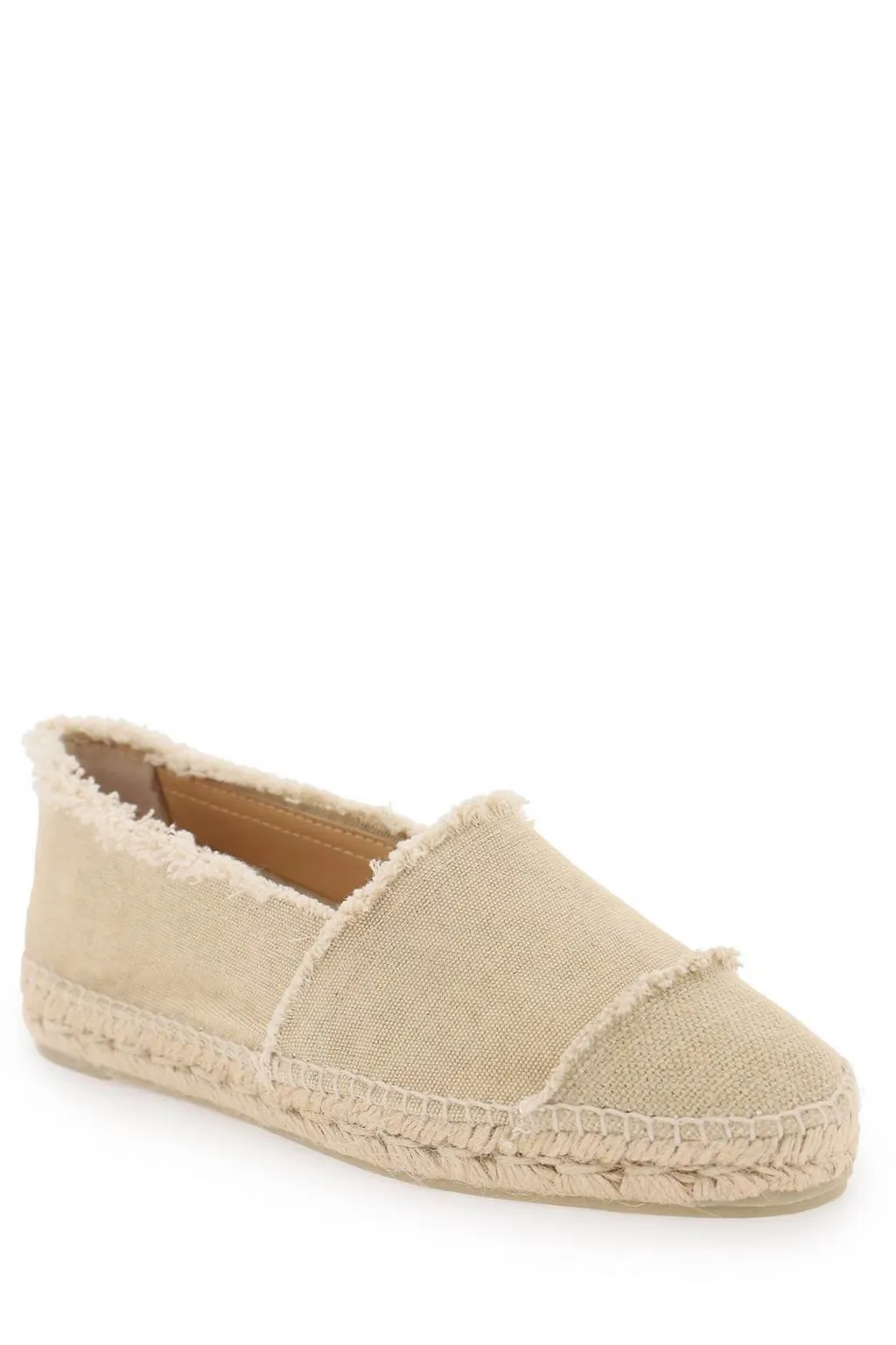 Kampala Fringed Edge Denim Espadrilles