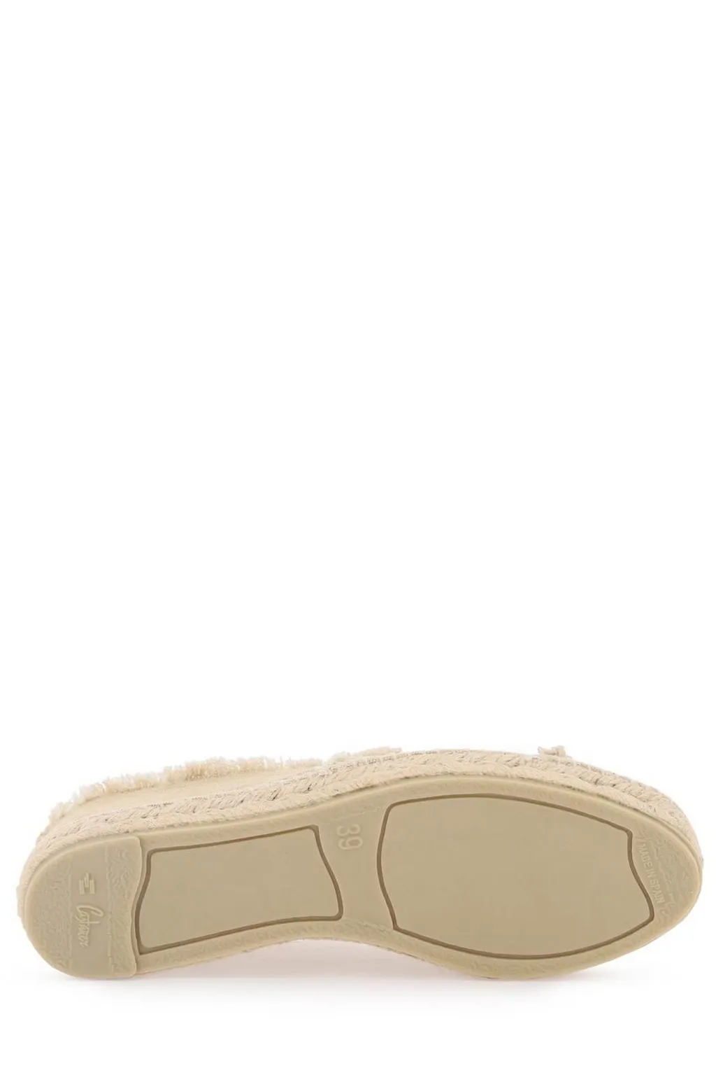 Kampala Fringed Edge Denim Espadrilles
