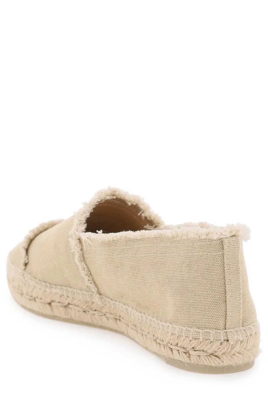 Kampala Fringed Edge Denim Espadrilles