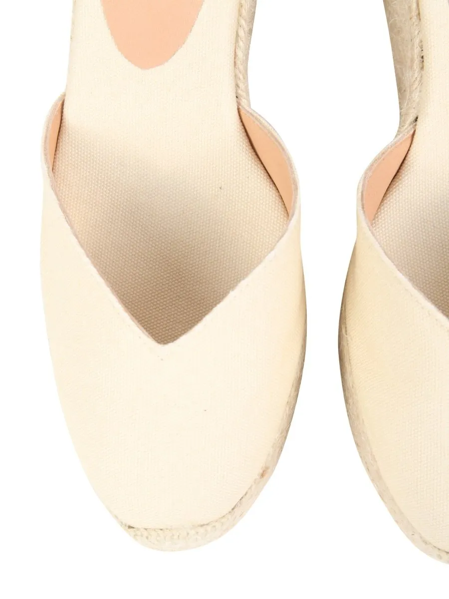 Chiara Almond Toe Wedge Espadrilles