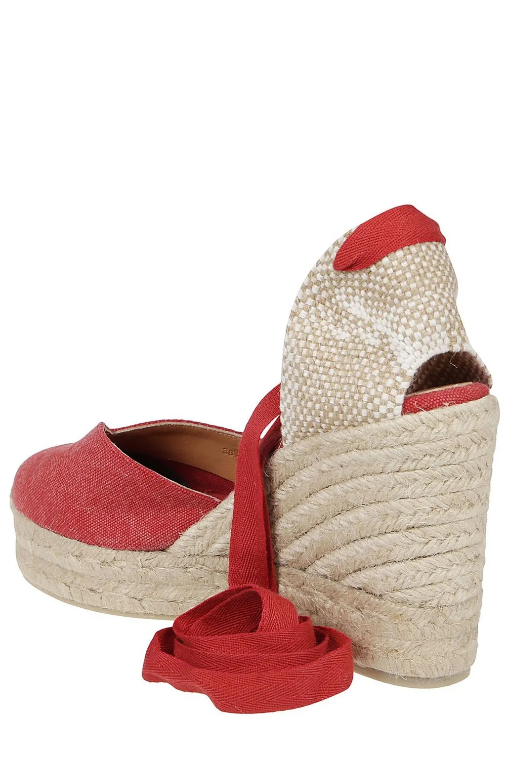 Iconic Chiara Lace-Up Wedge Espadrilles