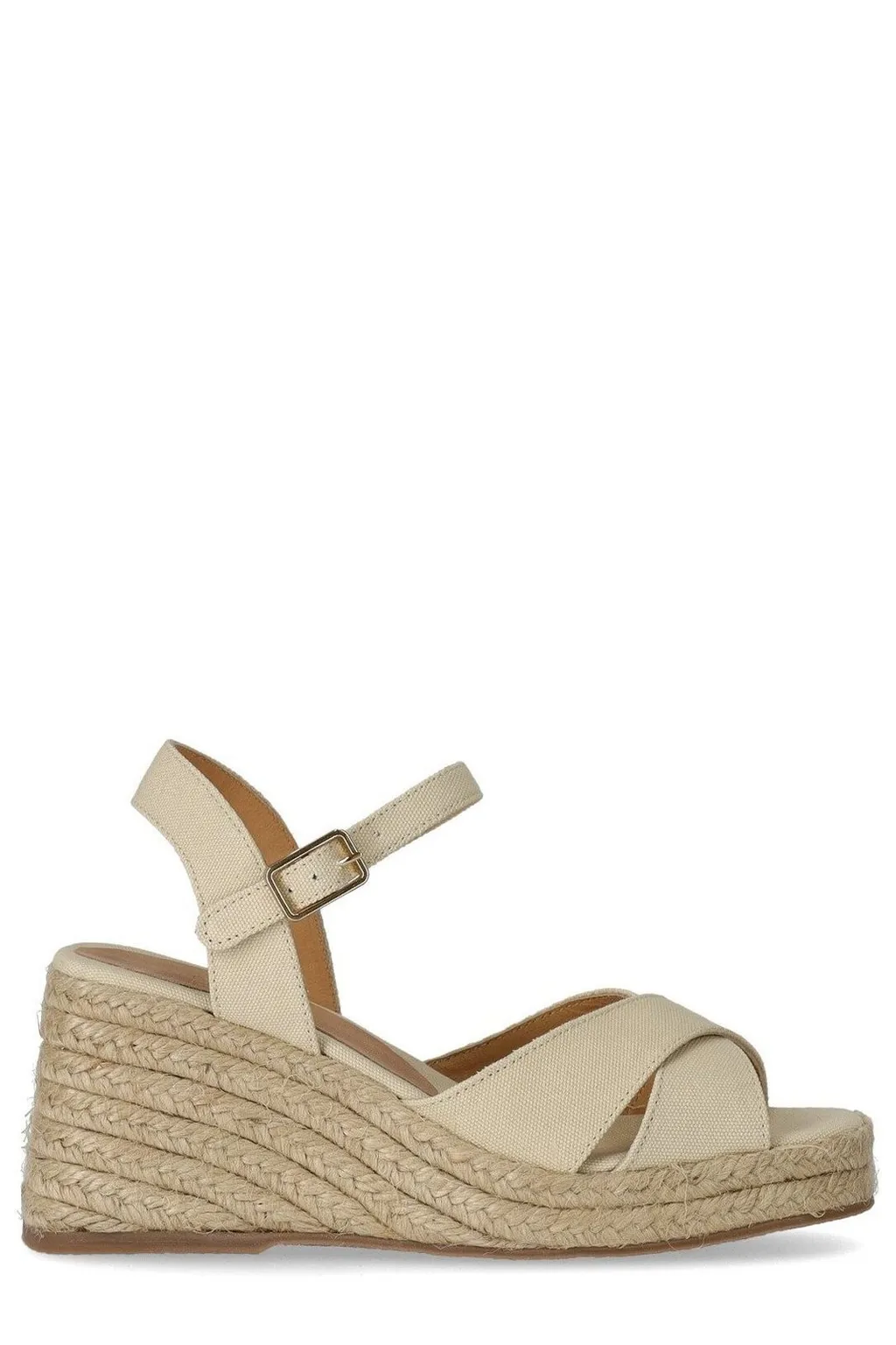 Thea Jute Crossover Strap Sandals