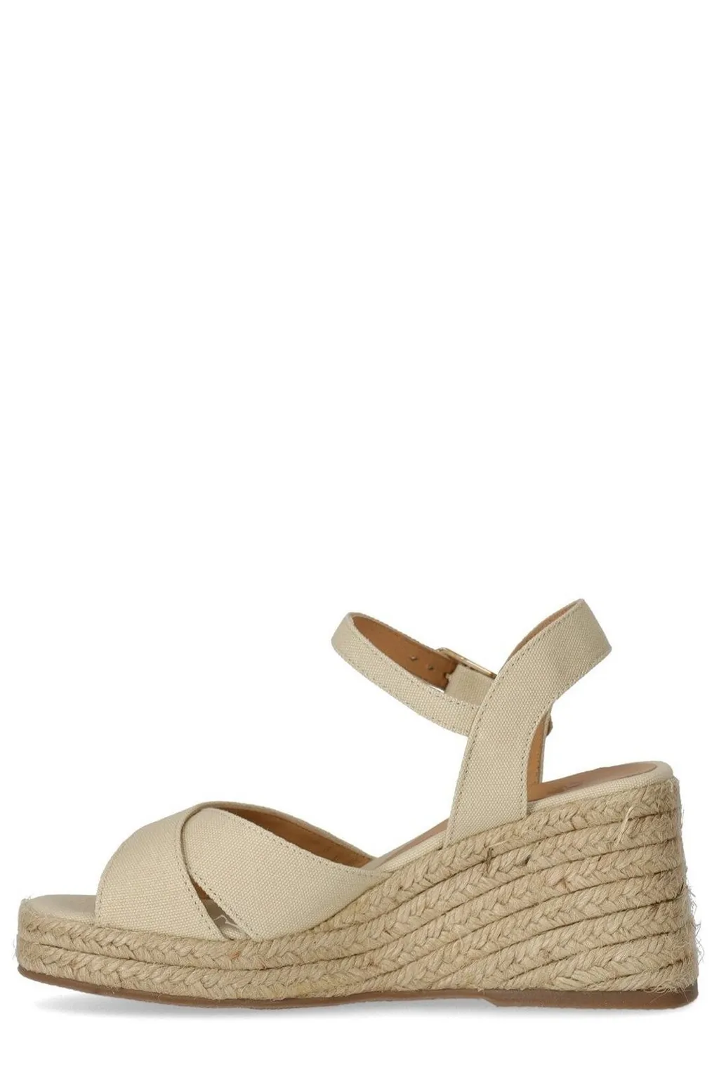 Thea Jute Crossover Strap Sandals