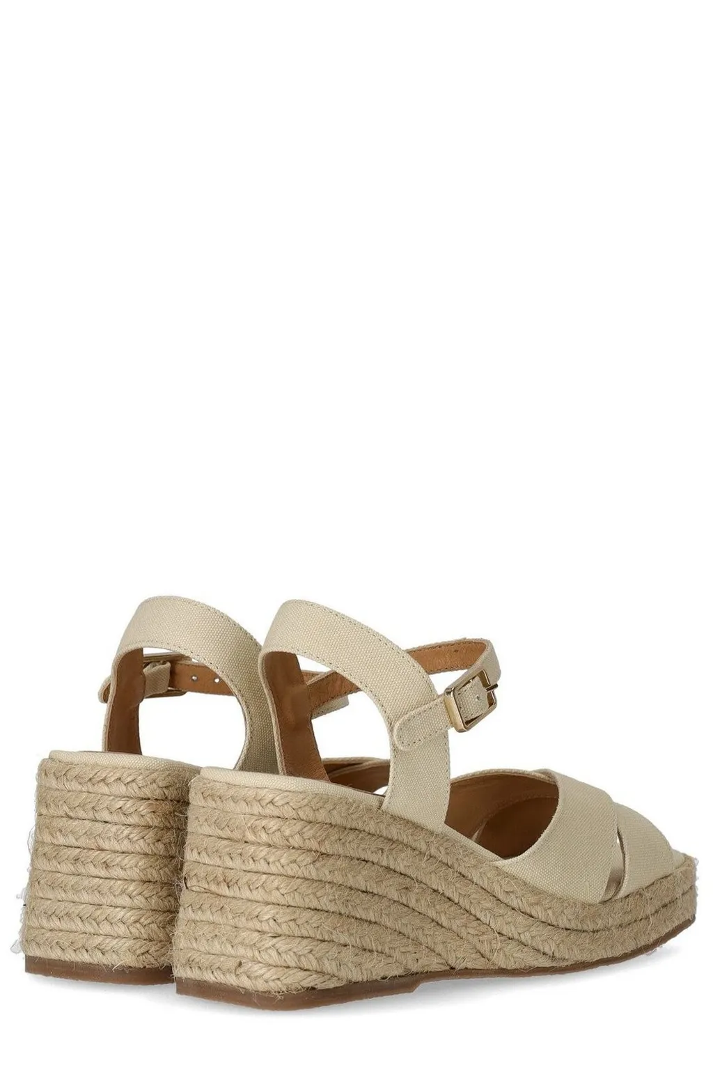 Thea Jute Crossover Strap Sandals