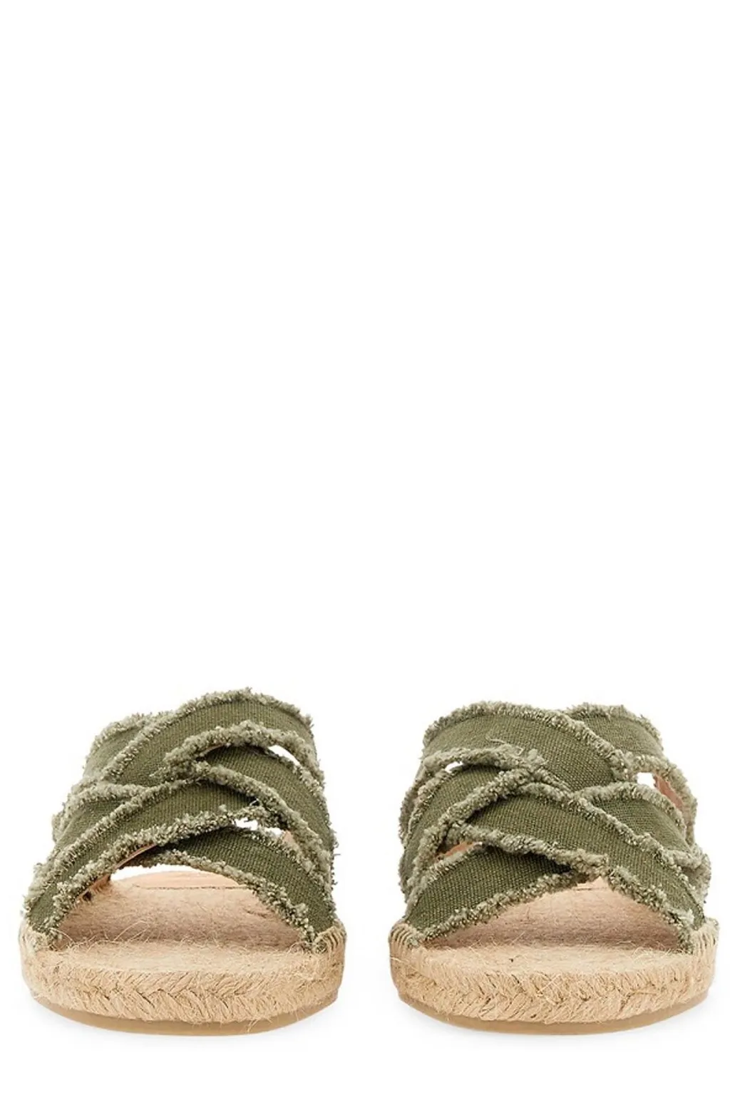 Pilita Frayed Slides
