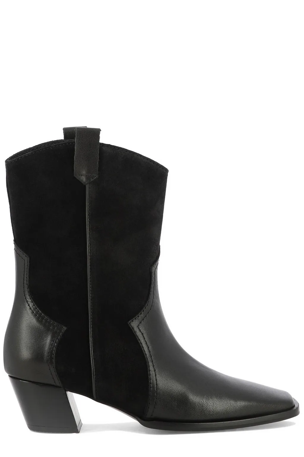 Denise Square Toe Cowboy Ankle Boots