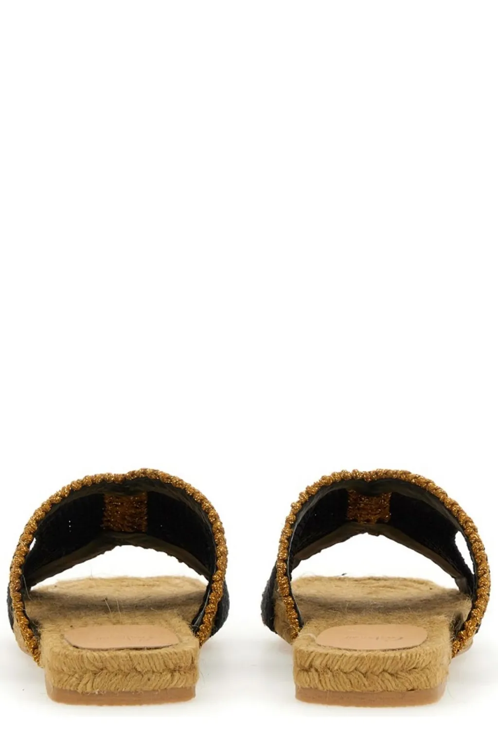Pura Braided Strap Flat Sandals