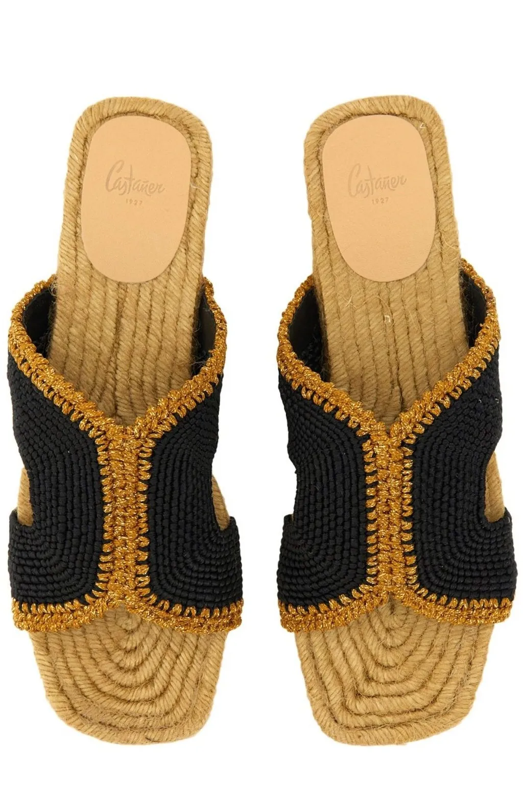 Pura Braided Strap Flat Sandals