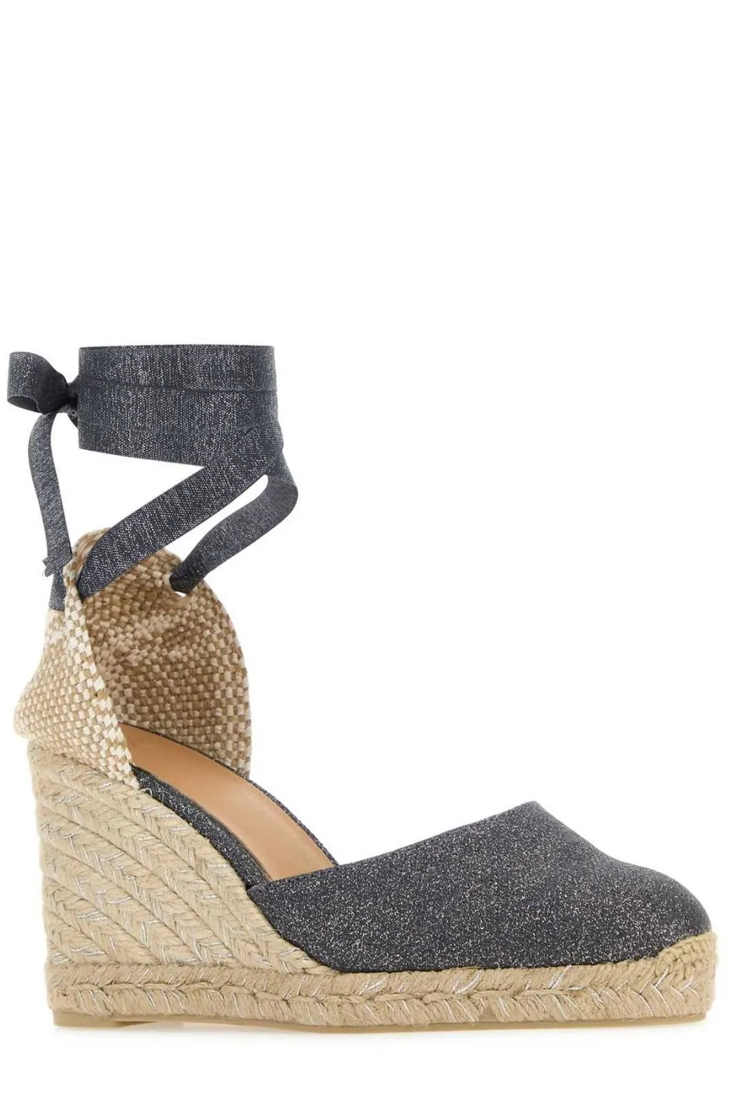 Carina Cut-Out Detailed Wedge Espadrilles