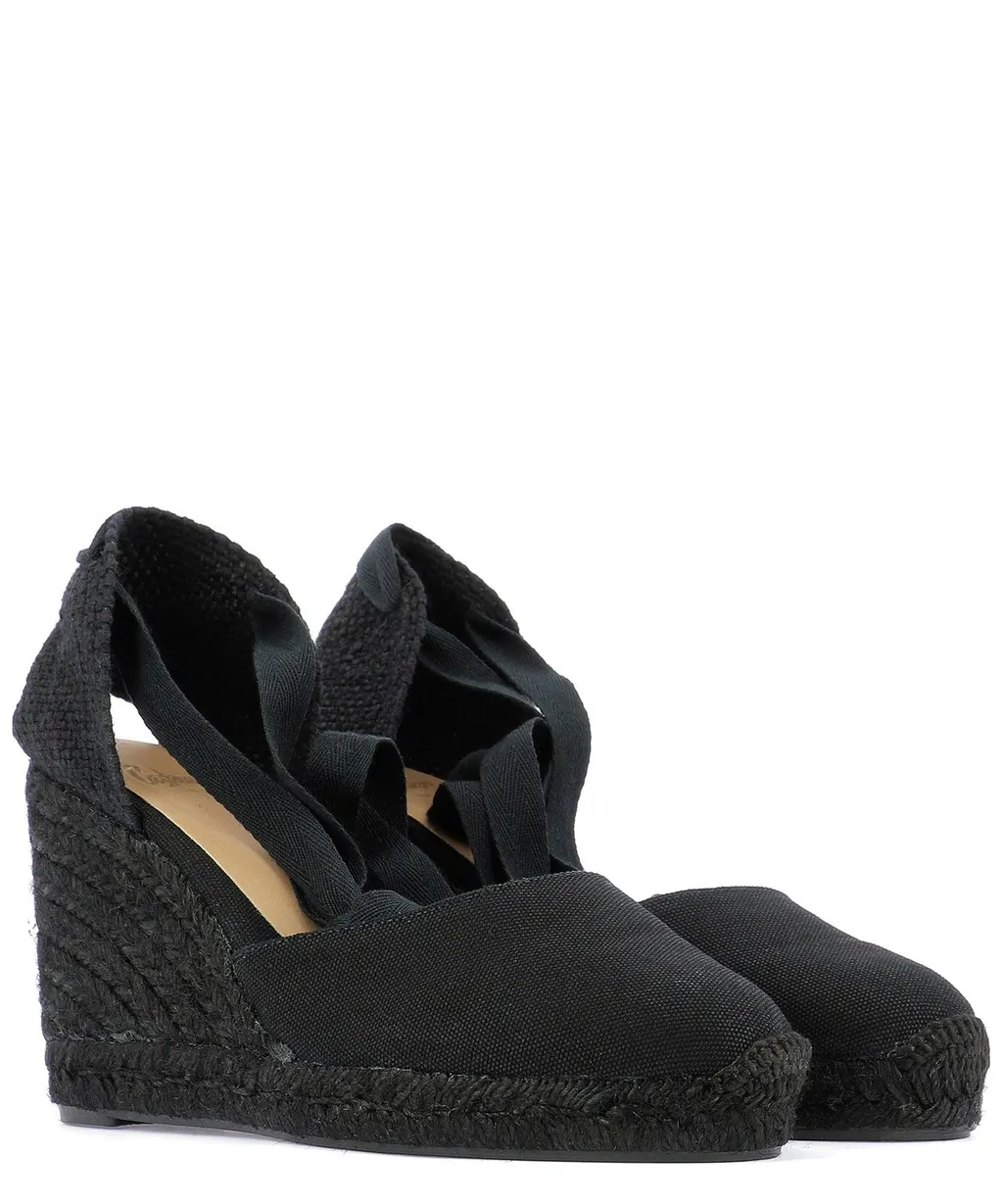 Carina Ankle-Strap Wedge Espadrilles