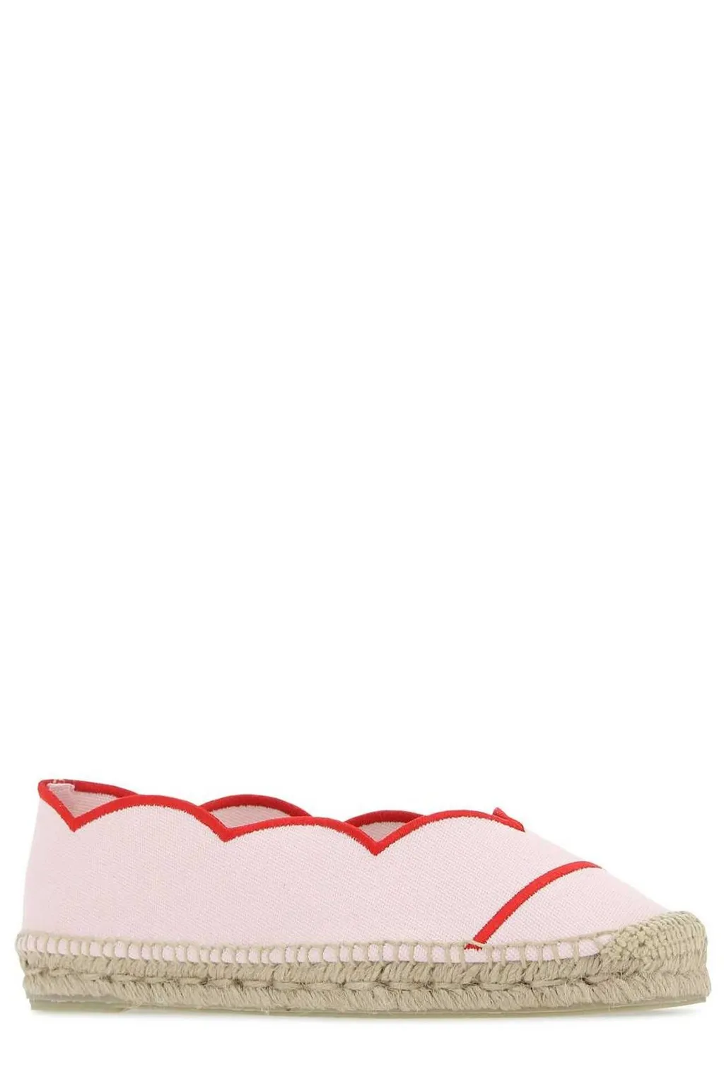 Contrasting Trim Slip-On Espadrillas