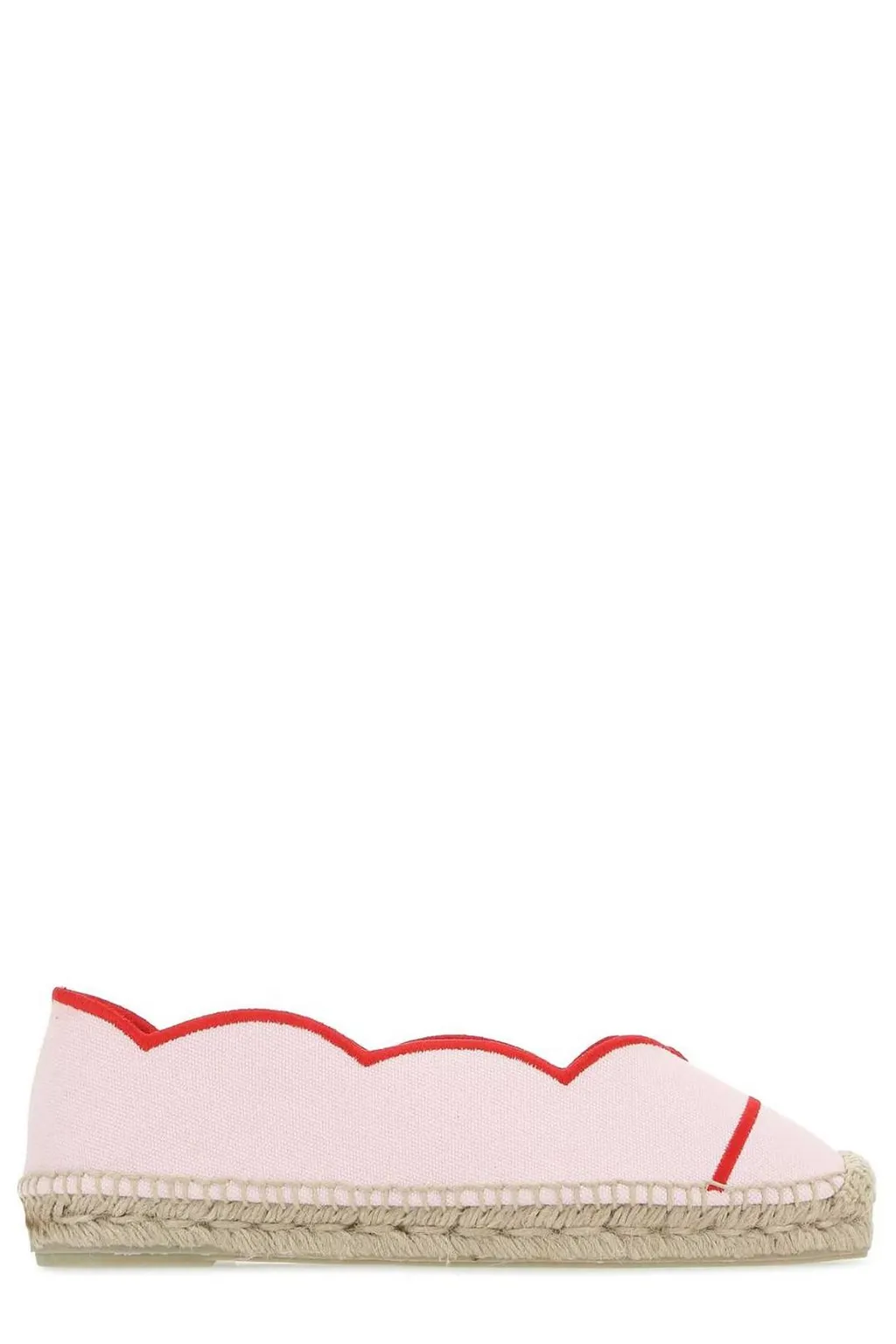 Contrasting Trim Slip-On Espadrillas