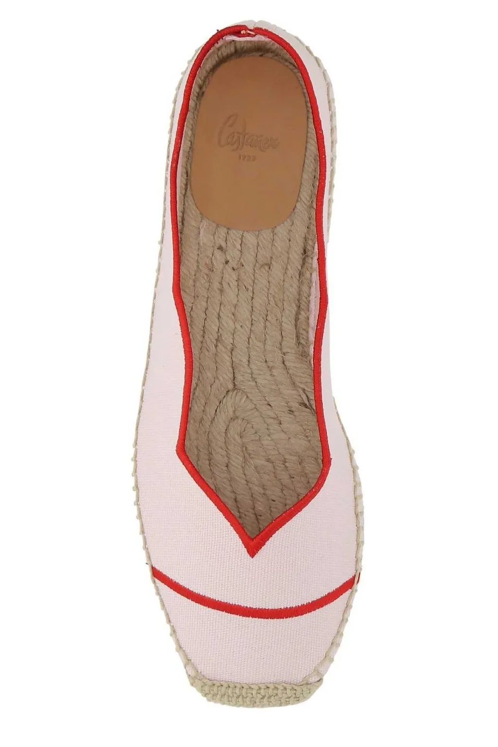 Contrasting Trim Slip-On Espadrillas
