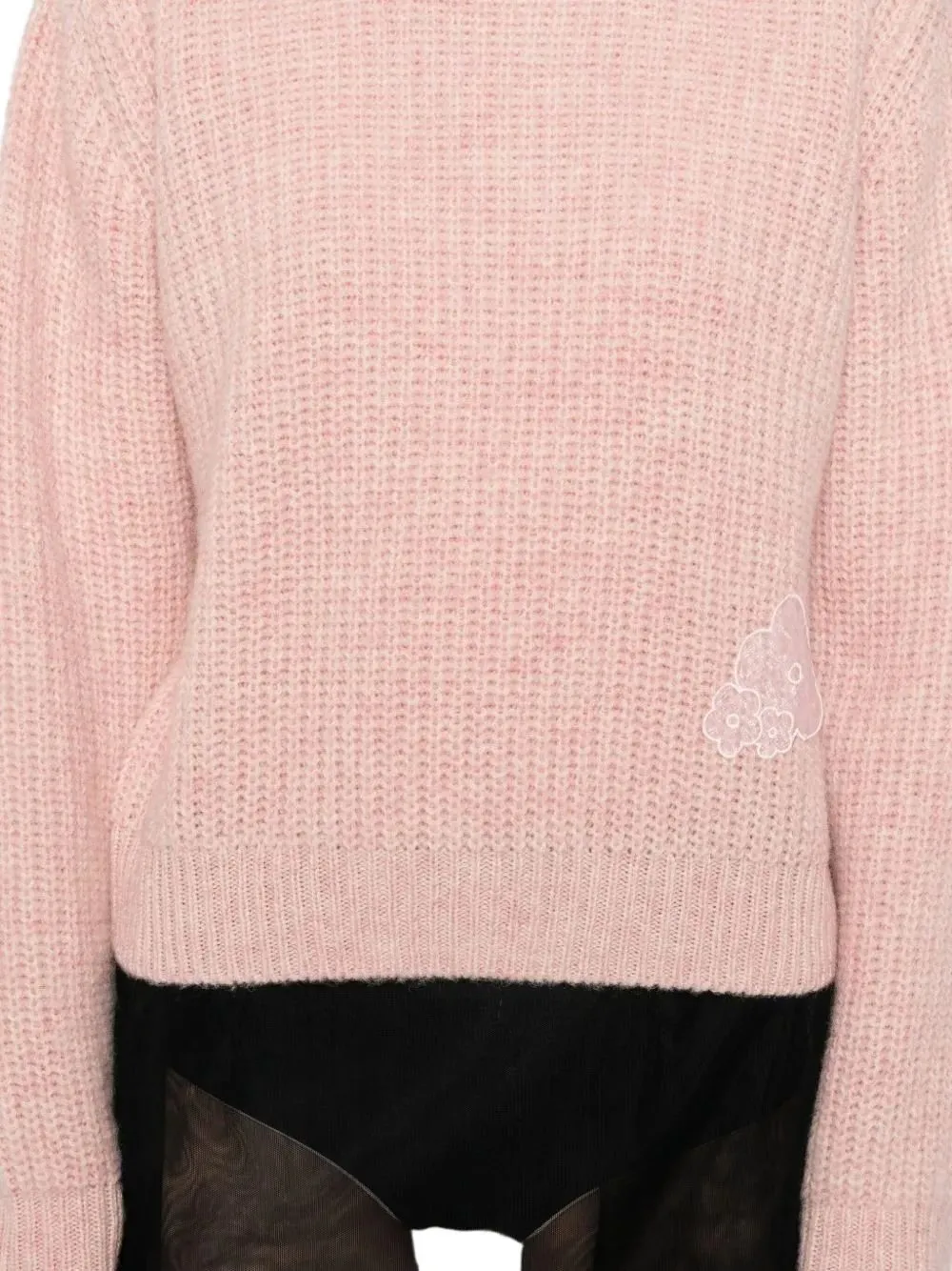 Floral Knit Pullover