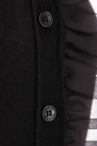 Ruffled Cardigan