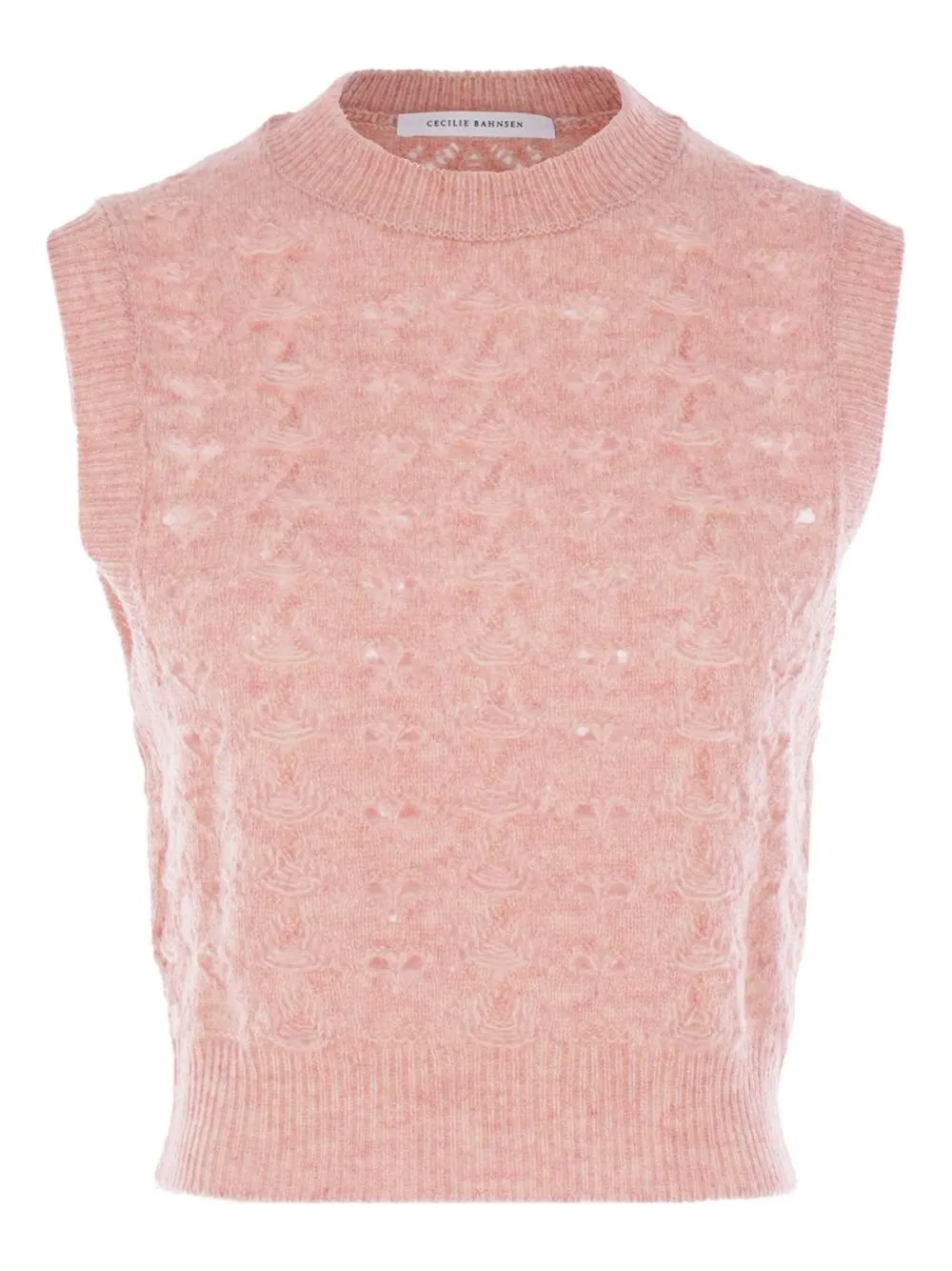Textured Knit Vest