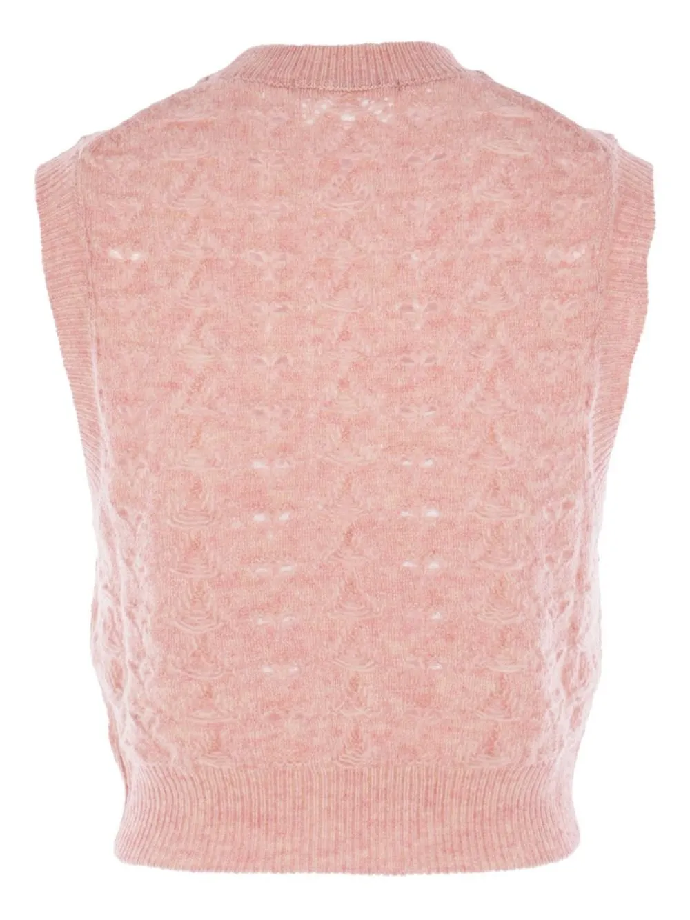 Textured Knit Vest