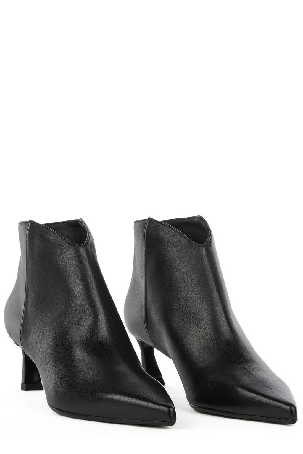 Pointed-Toe Ankle Boots