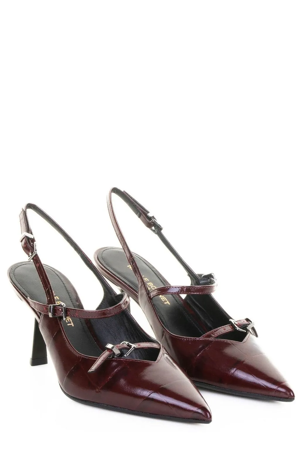 Pointed-Toe Slingback Pumps