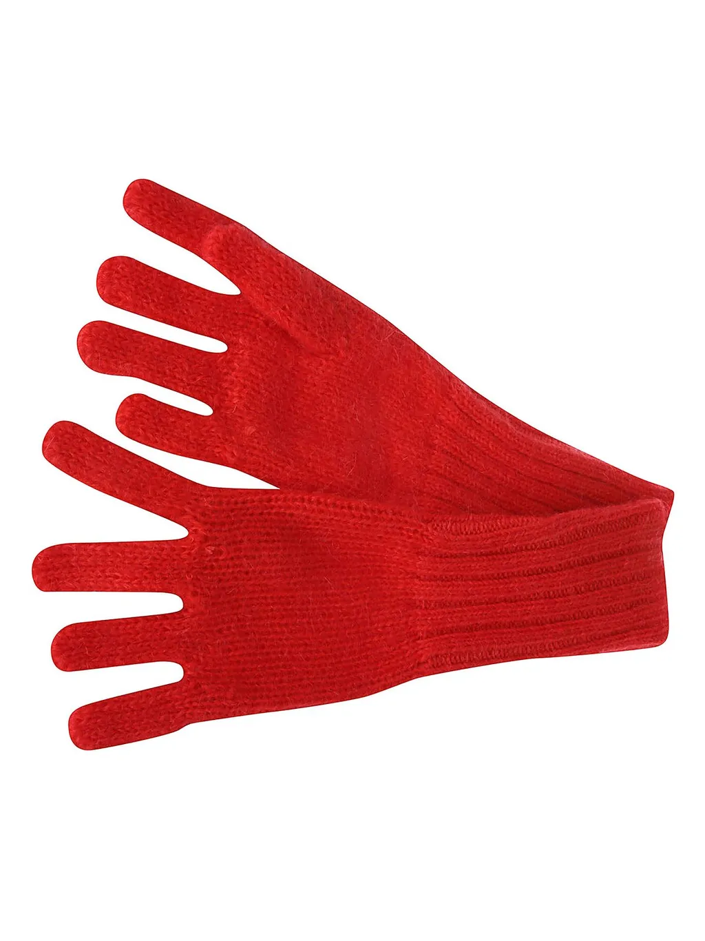 Slip-On Rib-Knit Gloves