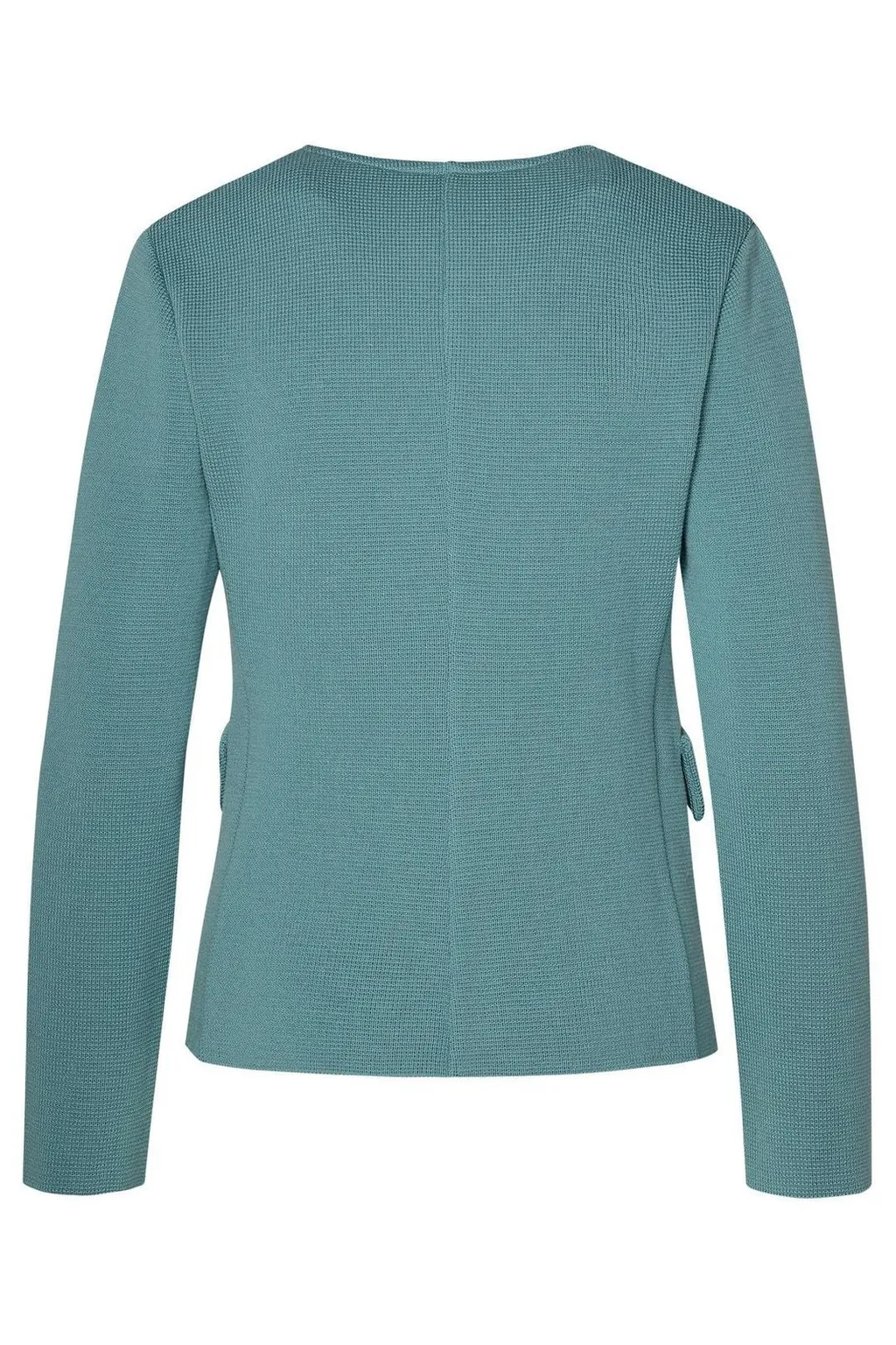 Jewel Button V-Neck Jacket