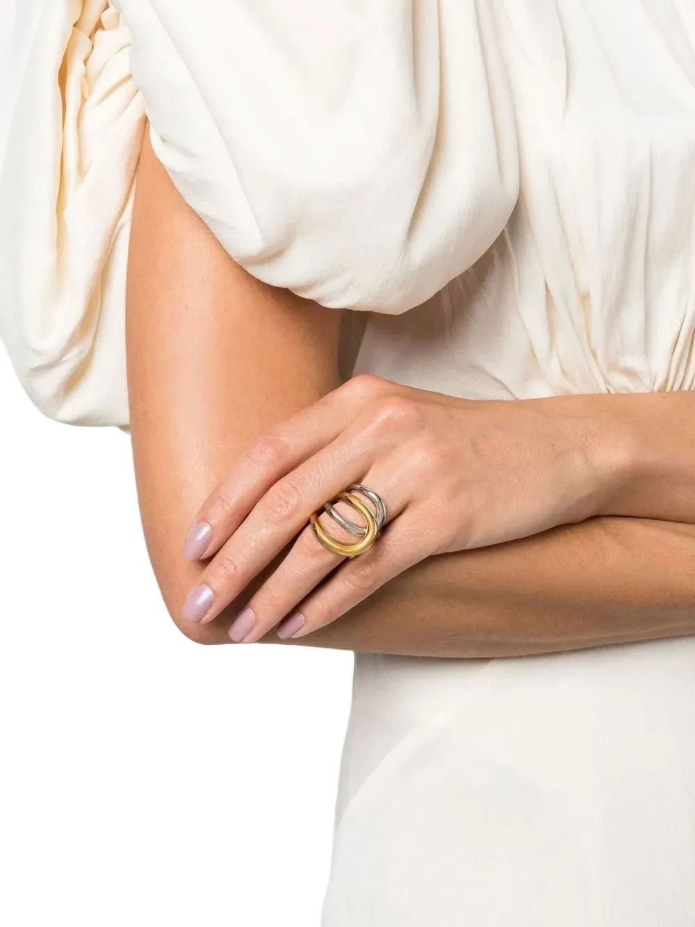 Vermeil Rhodium-Plated Ring