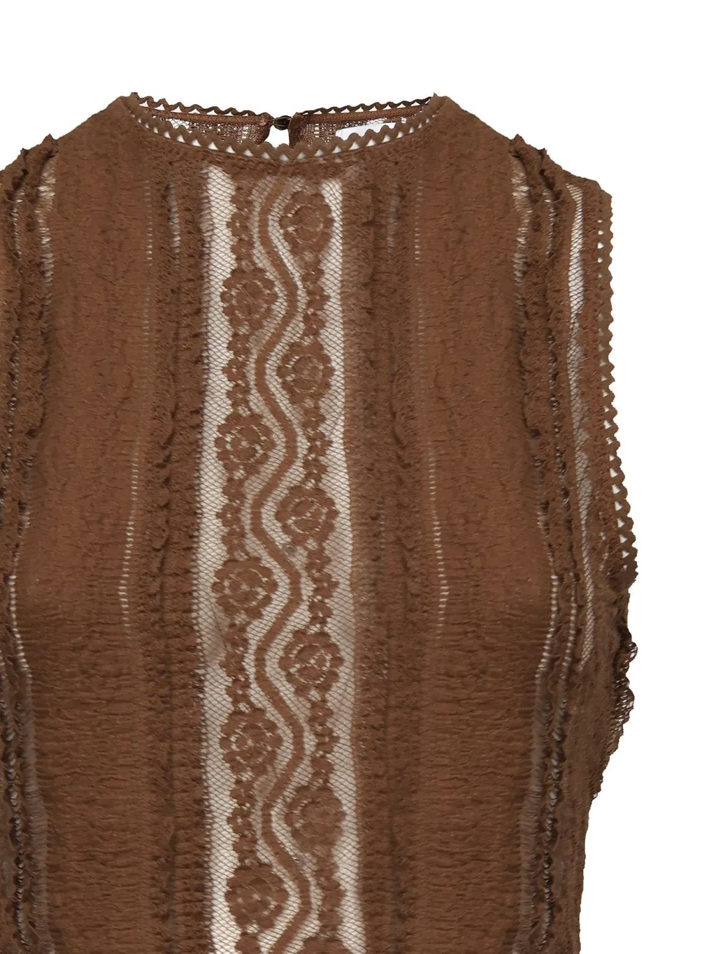 Mesh Sleeveless Top