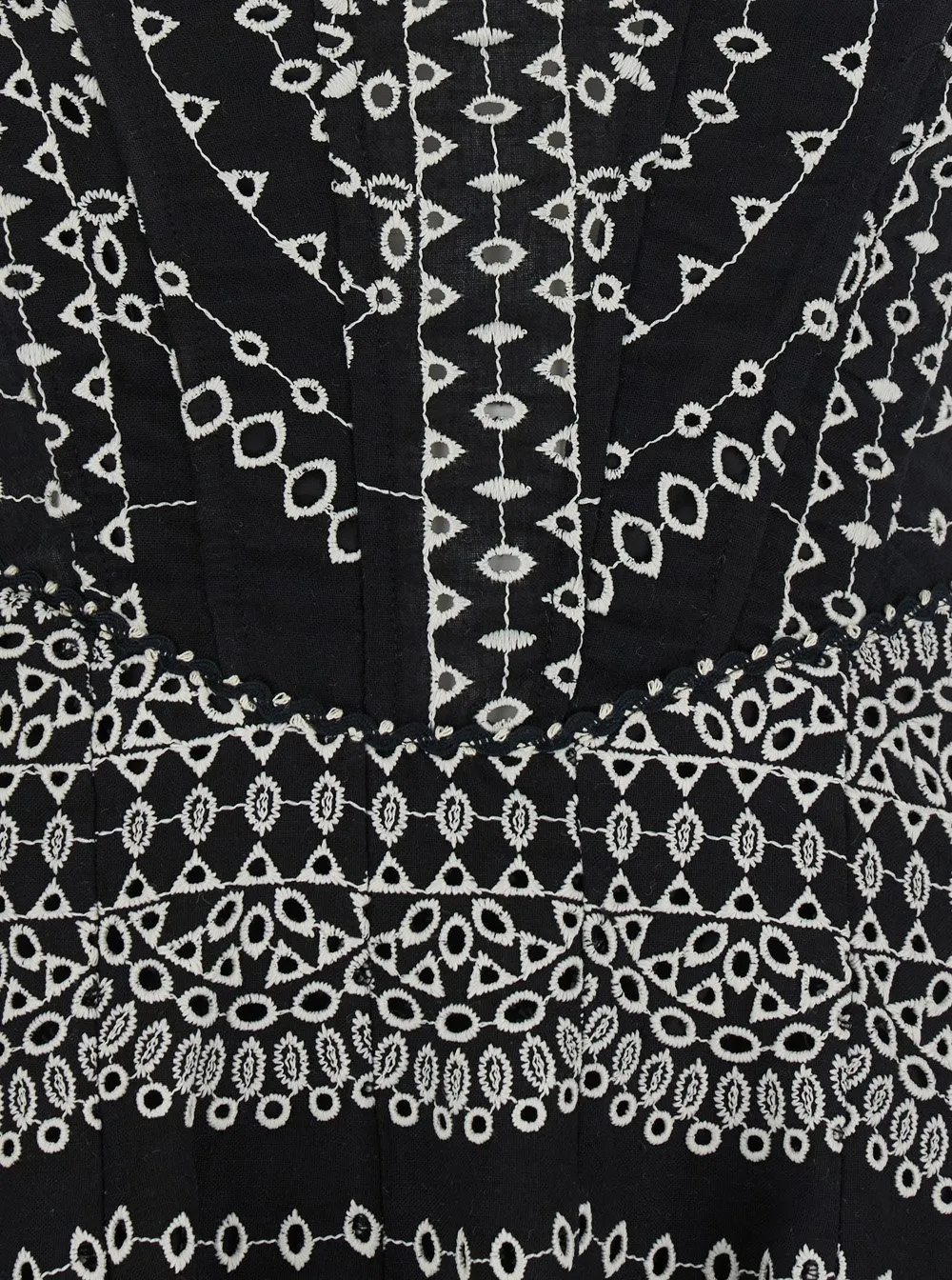Iris Long Dress With Embroidery