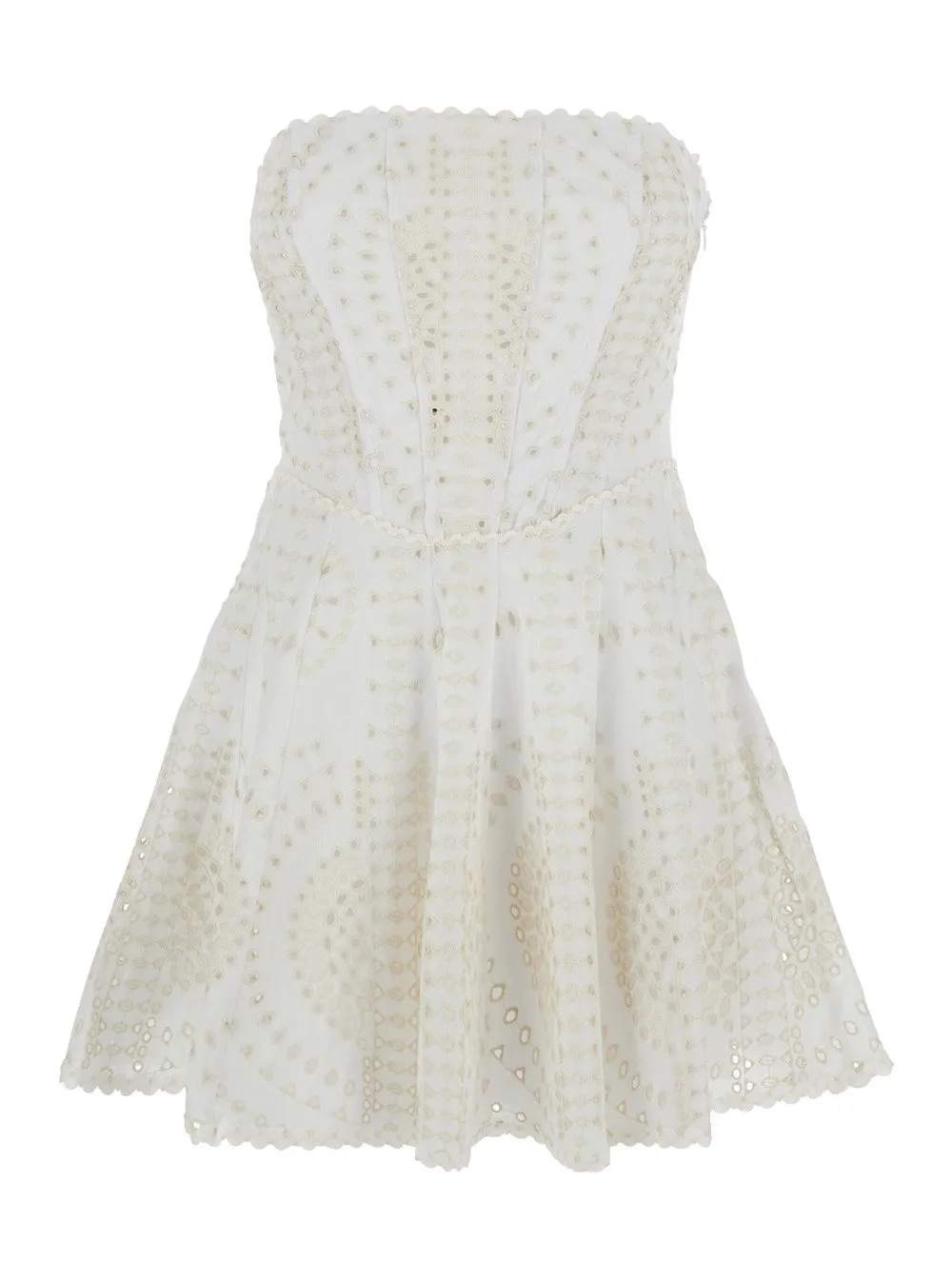 Clem Dress With Flounce Hem
