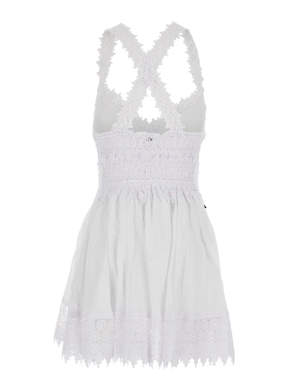 Marilyn Dress With Lace Straps