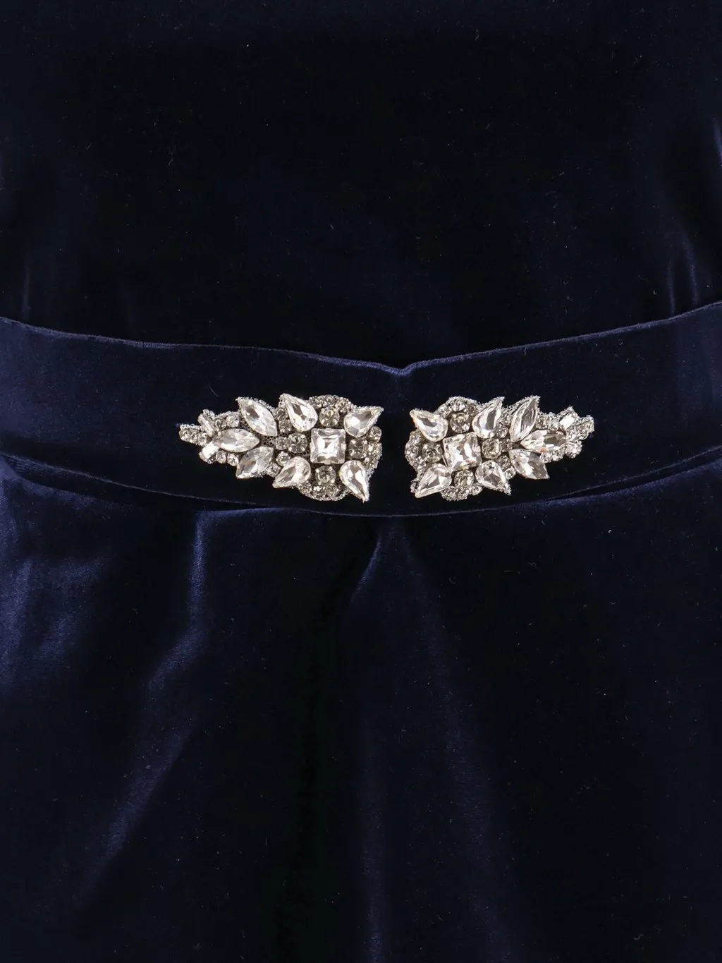 Rhinestone Turtleneck Dress