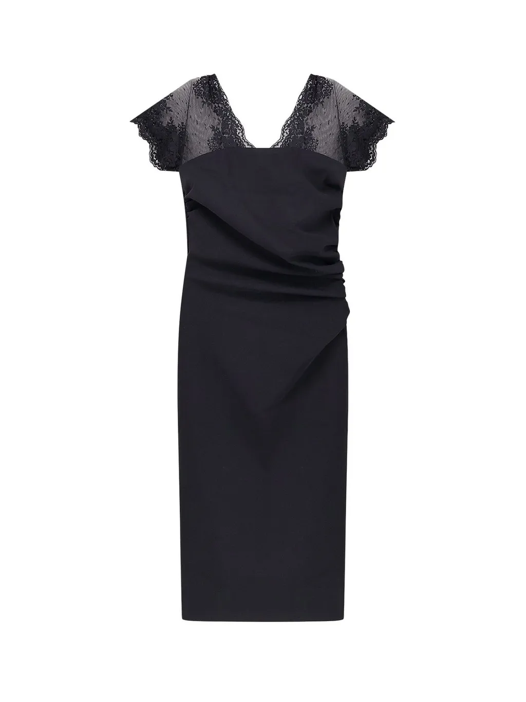 Lace Sleeve Dress