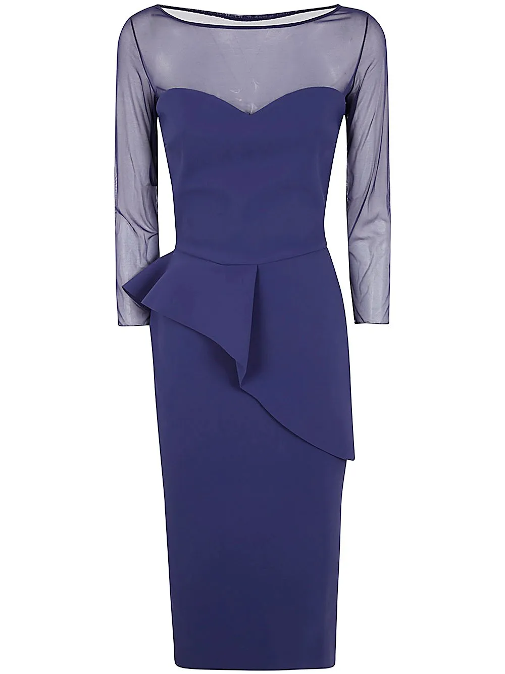 Illusion Sheath Dress