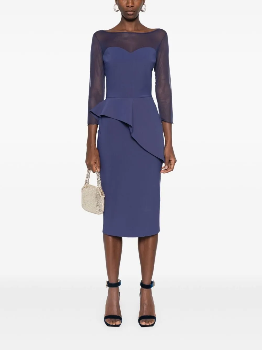 Illusion Sheath Dress