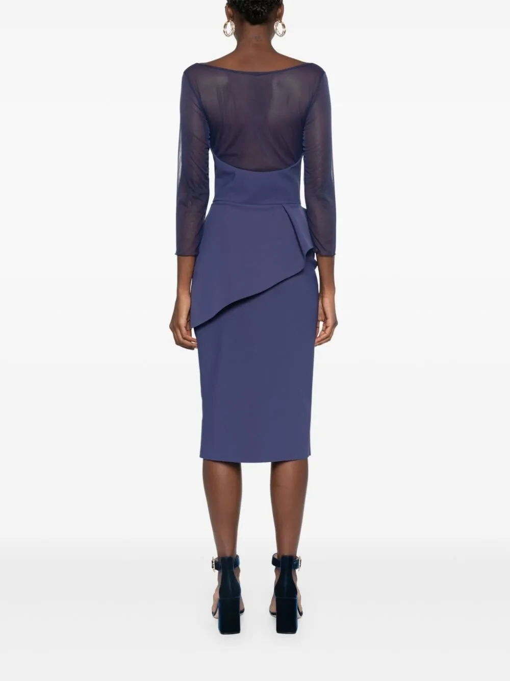 Illusion Sheath Dress