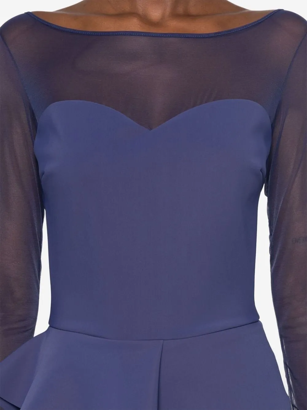 Illusion Sheath Dress