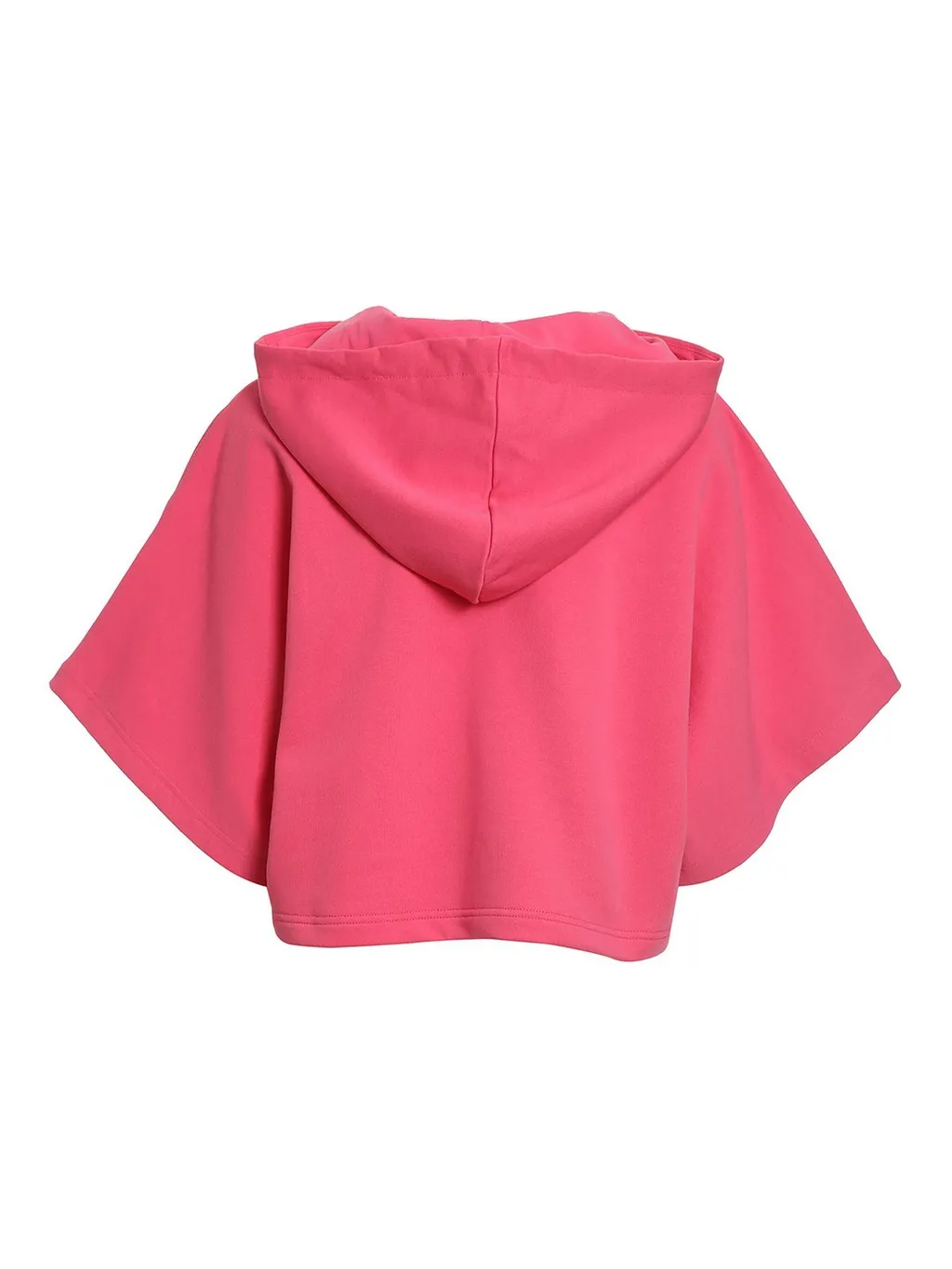 Short-Sleeved Drawstring Hoodie