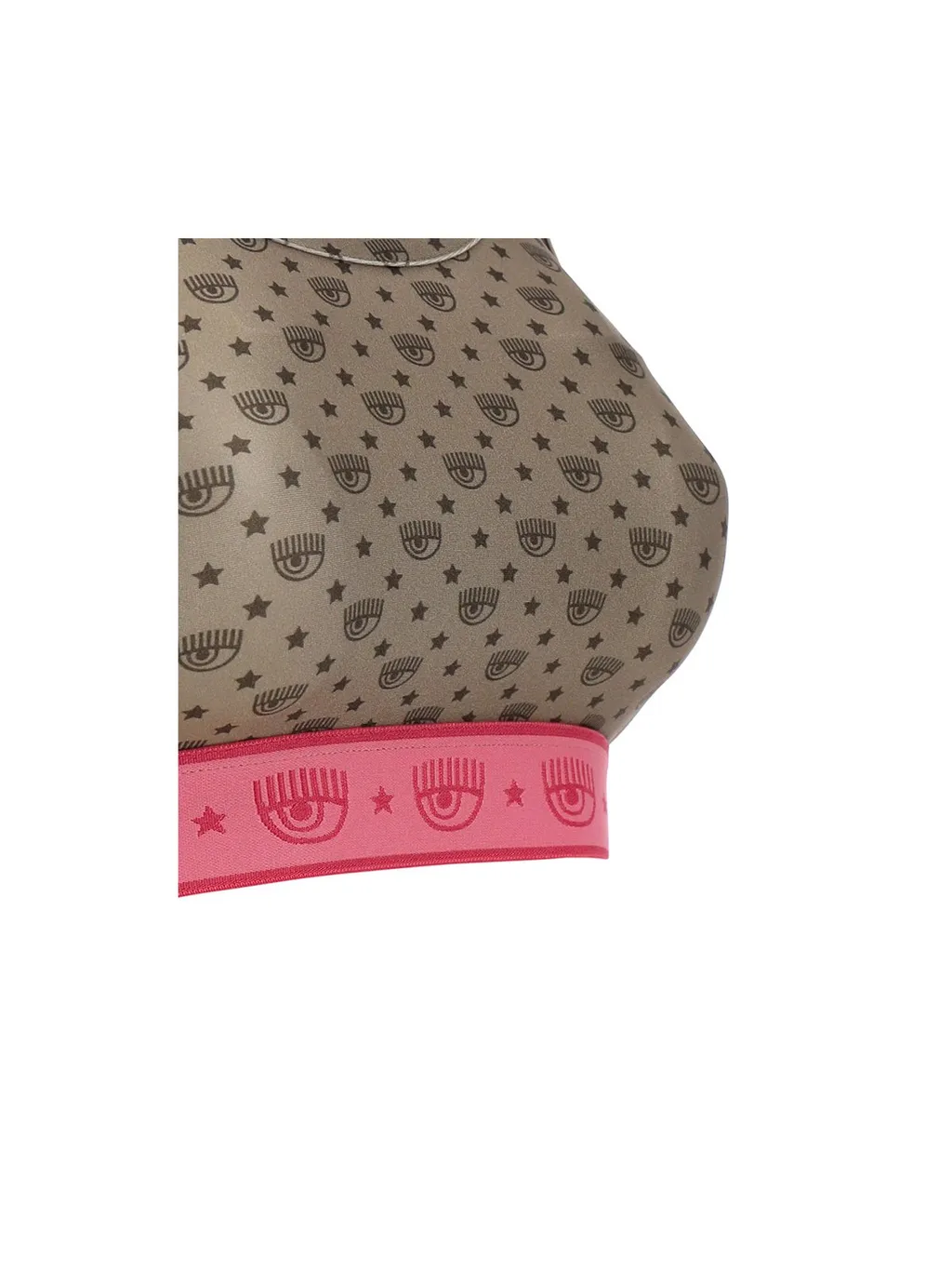 Logomania Scoop Neck Sports Bra