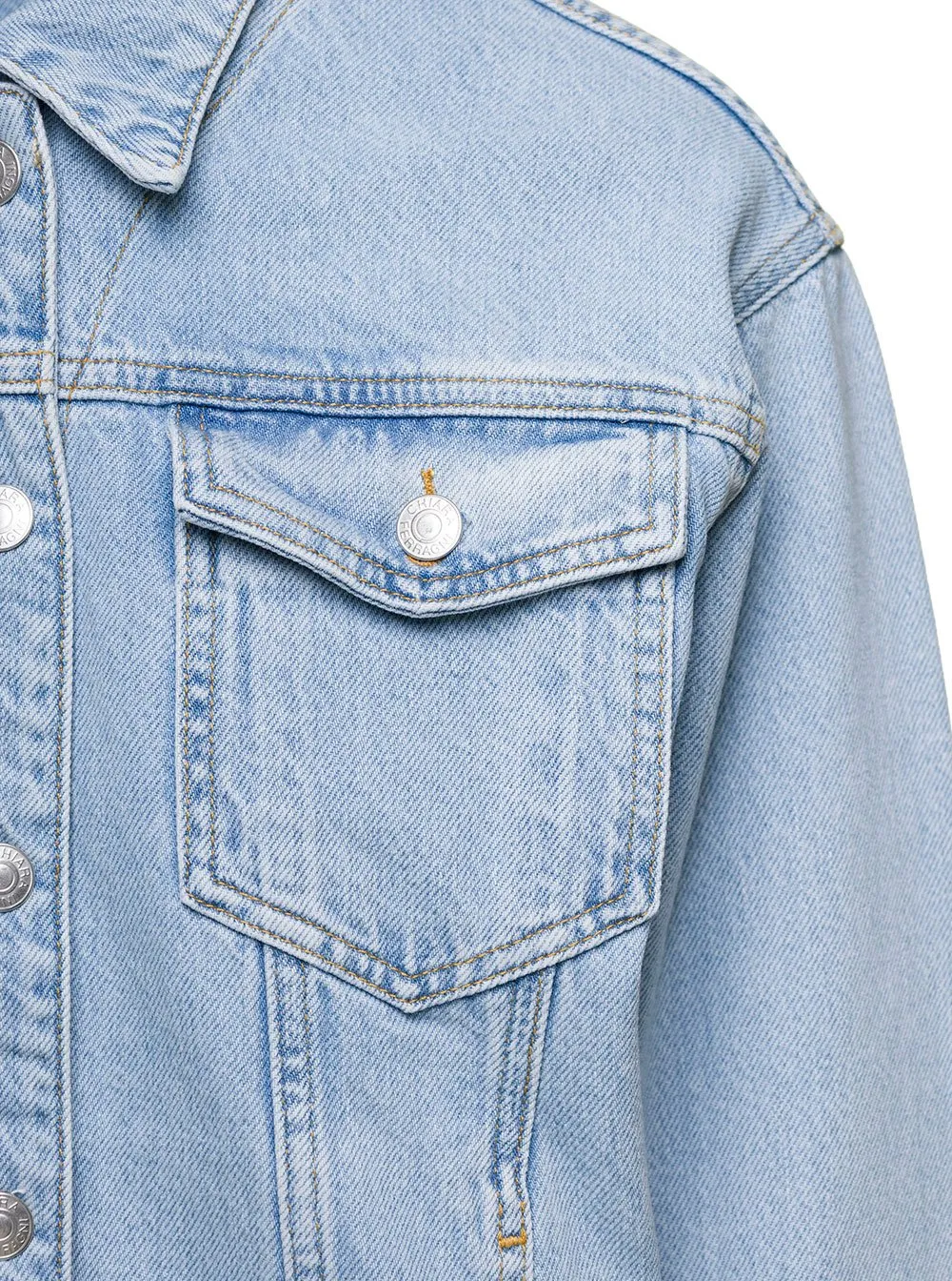 Buttoned Denim Jacket