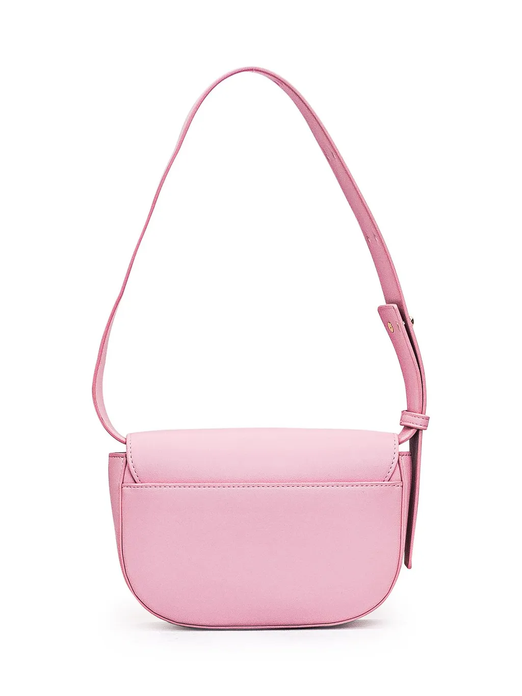 Eyelike Motif Foldover Top Shoulder Bag
