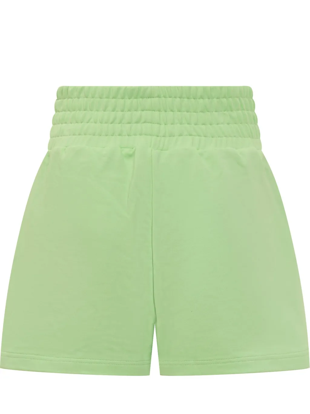 Logo Embroidered High-Waist Shorts