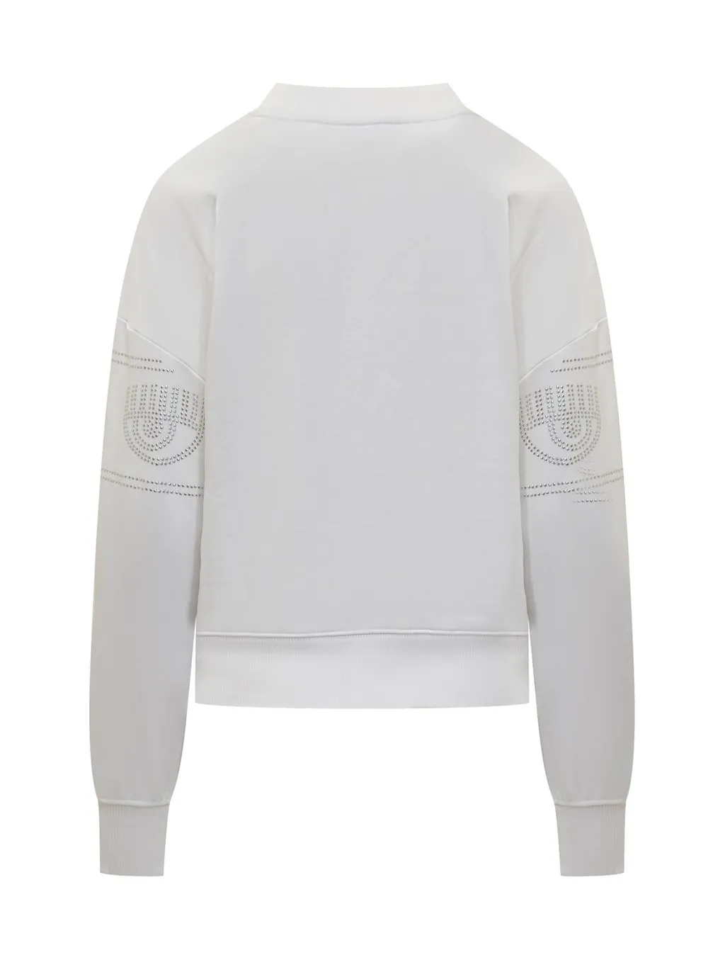 Eye-Star Embellished Crewneck Sweatshirt