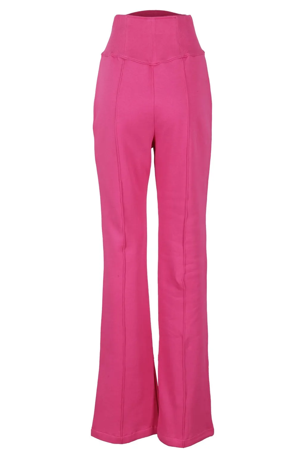 Eye-Star Embroidered High-Waist Pants