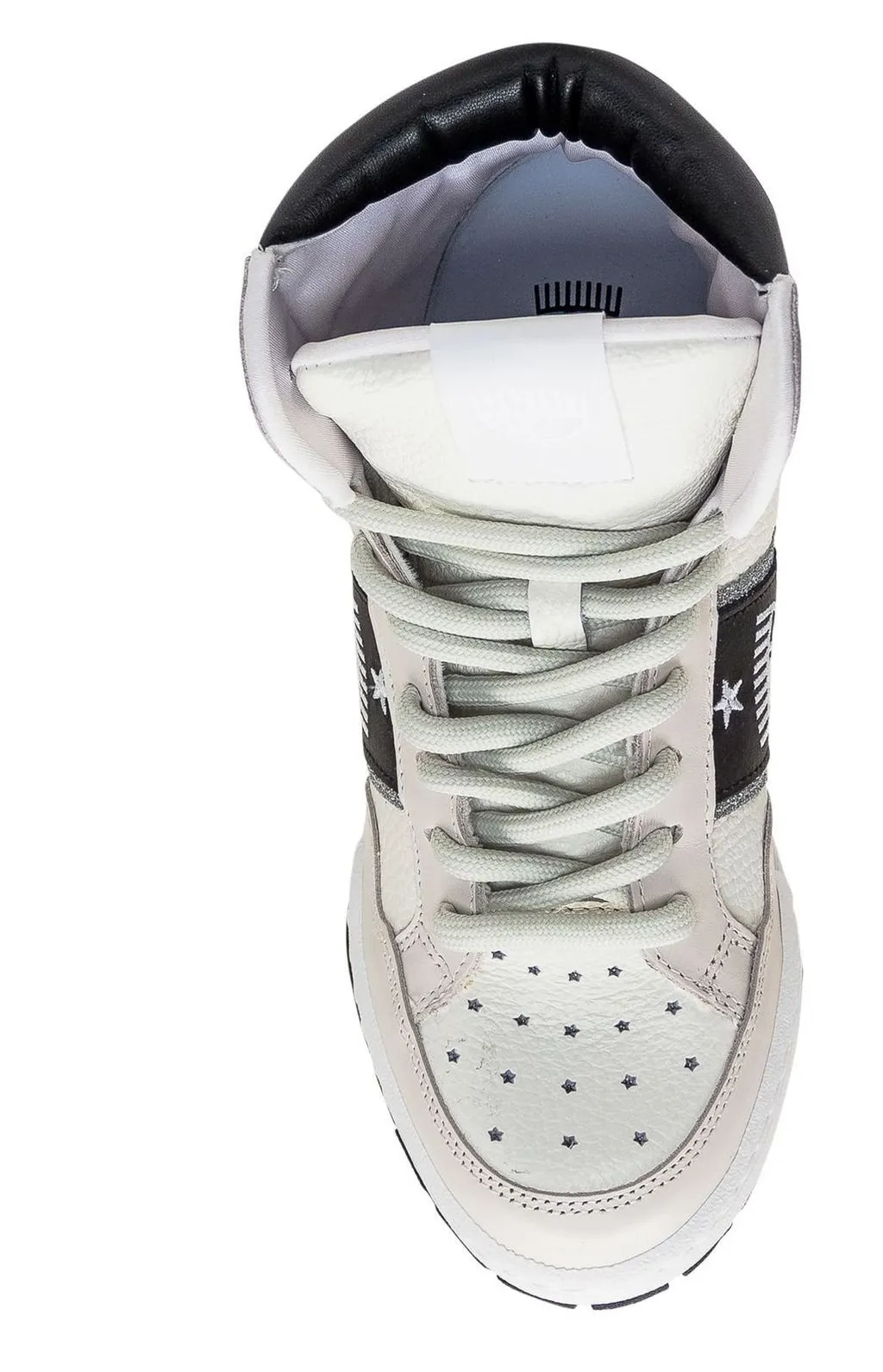 High-Top Lace-Up Sneakers