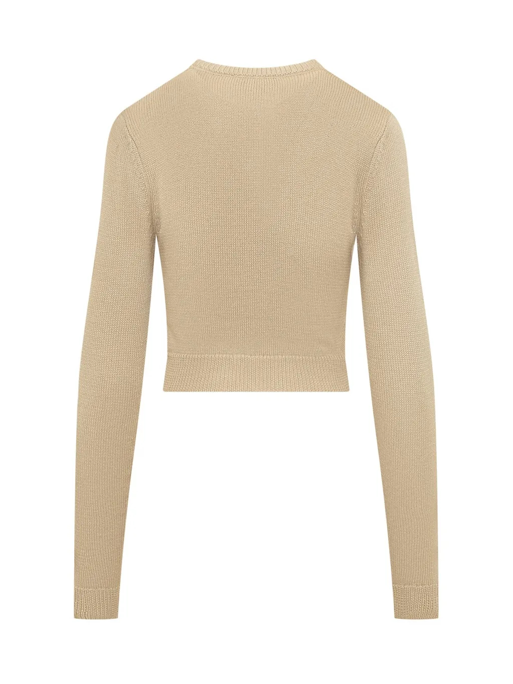 Logo Intarsia-Knit Crewneck Jumper